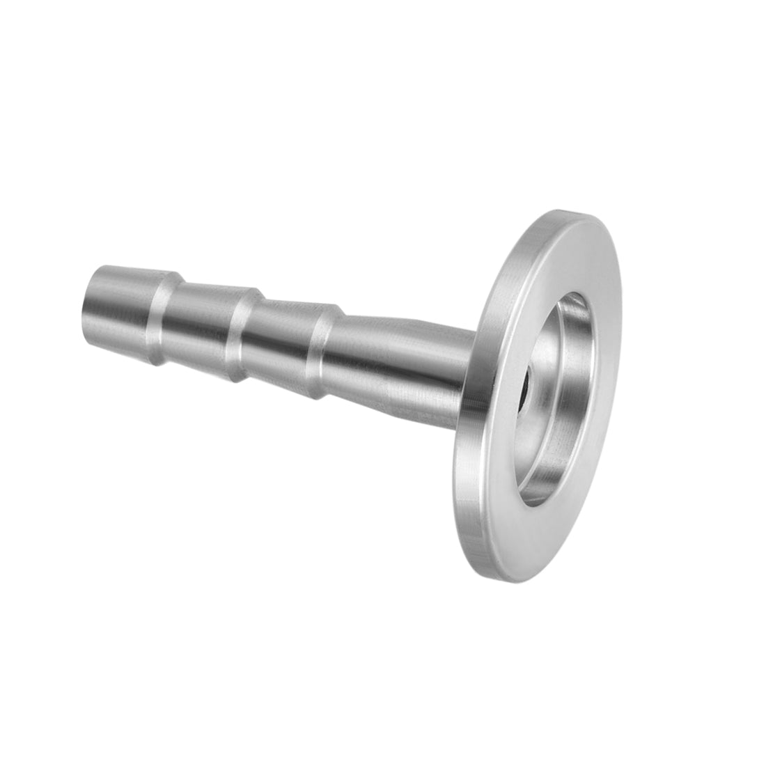 uxcell Uxcell 304 Edelstahl KF16 Flansch auf 8 mm Gummischlauch Widerhaken Adapter für Vakuum