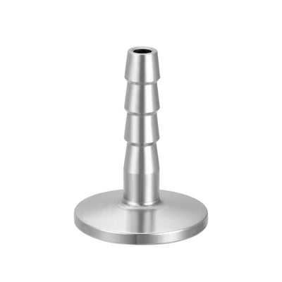 uxcell Uxcell 304 Edelstahl KF16 Flansch auf 8 mm Gummischlauch Widerhaken Adapter für Vakuum