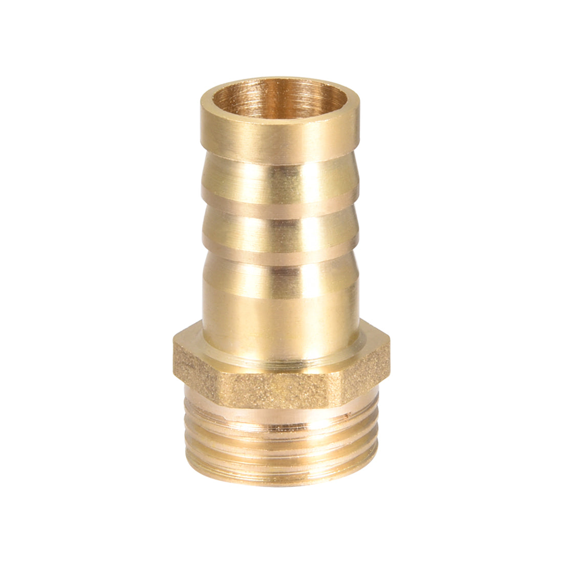 uxcell Uxcell Brass Barb Hose Fitting Connector Adapter 16mm Barbed x G1/2 Male Pipe