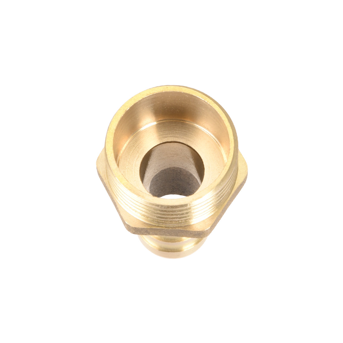 uxcell Uxcell Brass Barb Hose Fitting Connector Adapter 16mm Barbed x G3/4 Male 2pcs