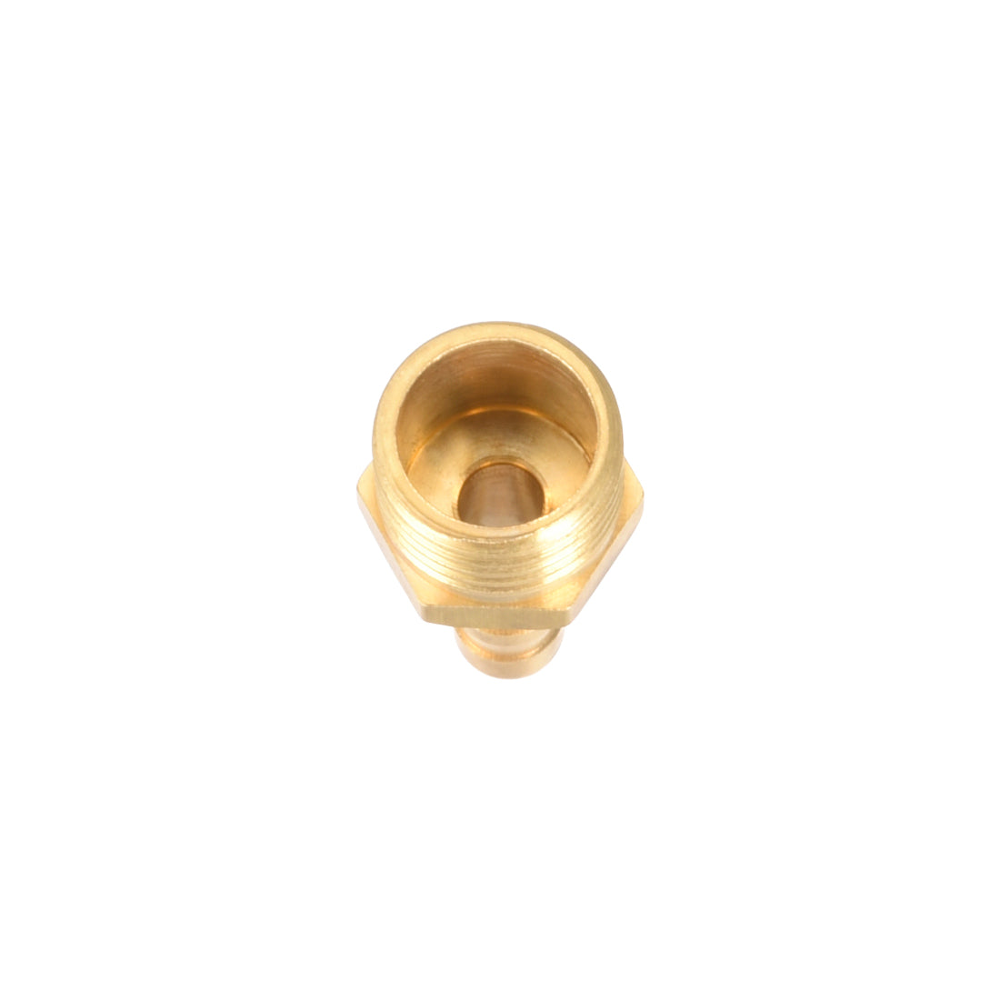 uxcell Uxcell Brass Barb Hose Fitting Connector Adapter 6mm Barbed x G1/4 Male Pipe