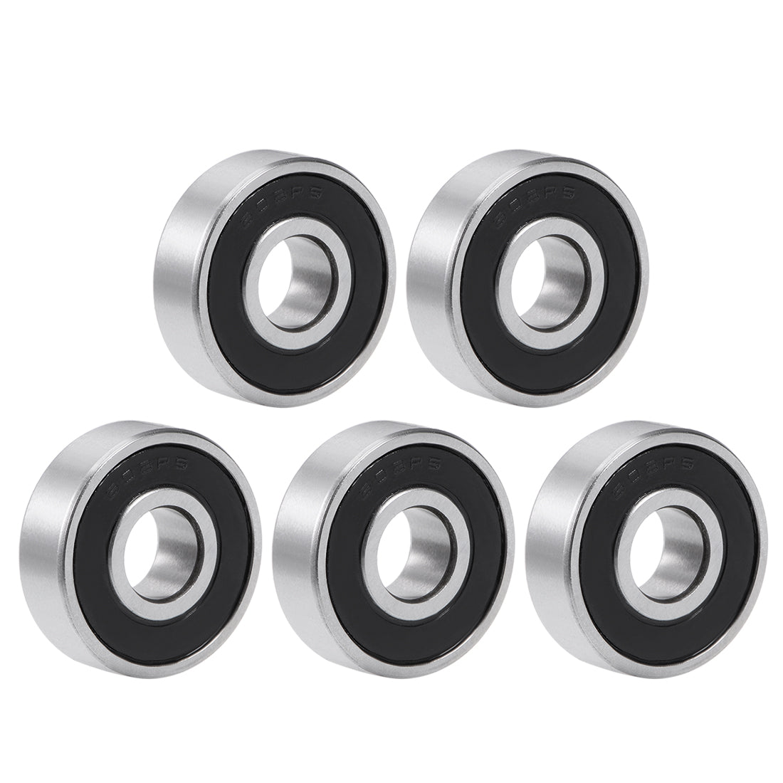 uxcell Uxcell Deep Groove Ball Bearing Double Sealed Chrome Steel P0 Z1 Metric Bearings