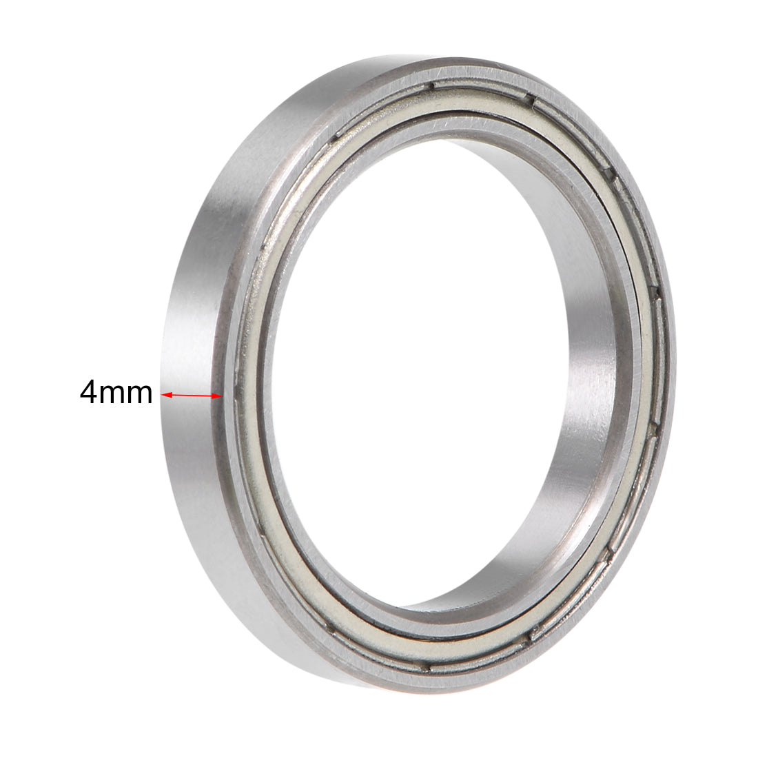 uxcell Uxcell Deep Groove Ball Bearing Thin Section Double Shield Chrome Steel