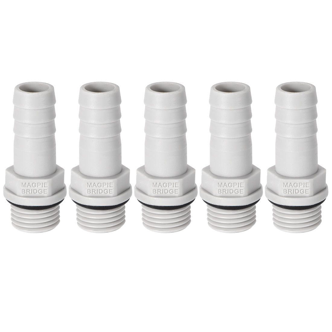 Harfington PVC Barb Hose Fitting Connectors Adapter Barbed x Male Pipe