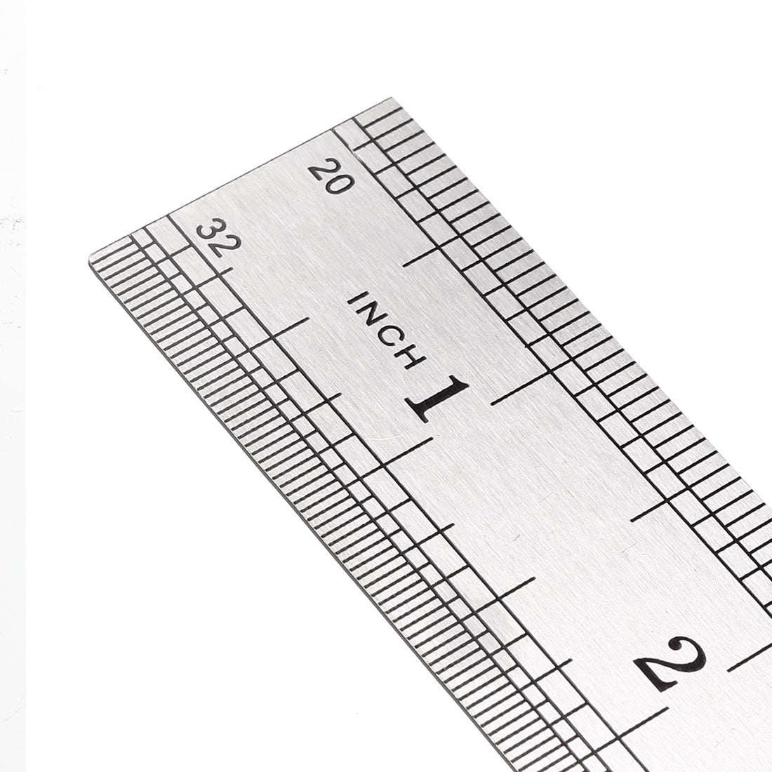 uxcell Uxcell Stainless Steel Ruler 12-inch (30cm) Straight Ruler Inches and Metric Scale 3pcs