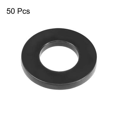 Harfington Uxcell Nylon Flat Washers for Screws Bolts 50PCS