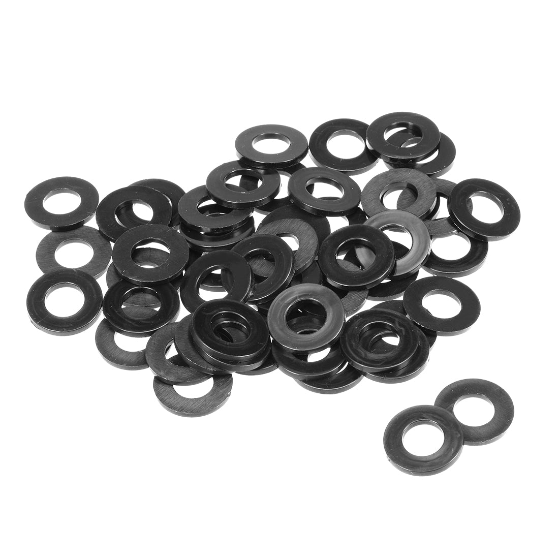 uxcell Uxcell Nylon Flat Washers for Screws Bolts 50PCS