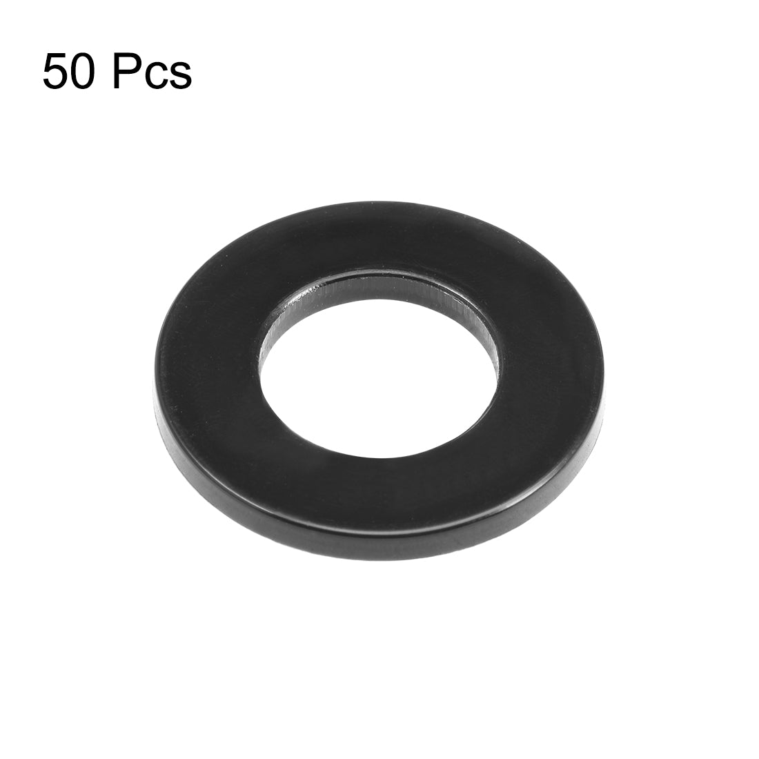 uxcell Uxcell Nylon Flat Washers for Screws Bolts 50PCS