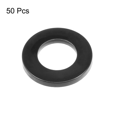 Harfington Uxcell Nylon Flat Washers for Screws Bolts 50PCS