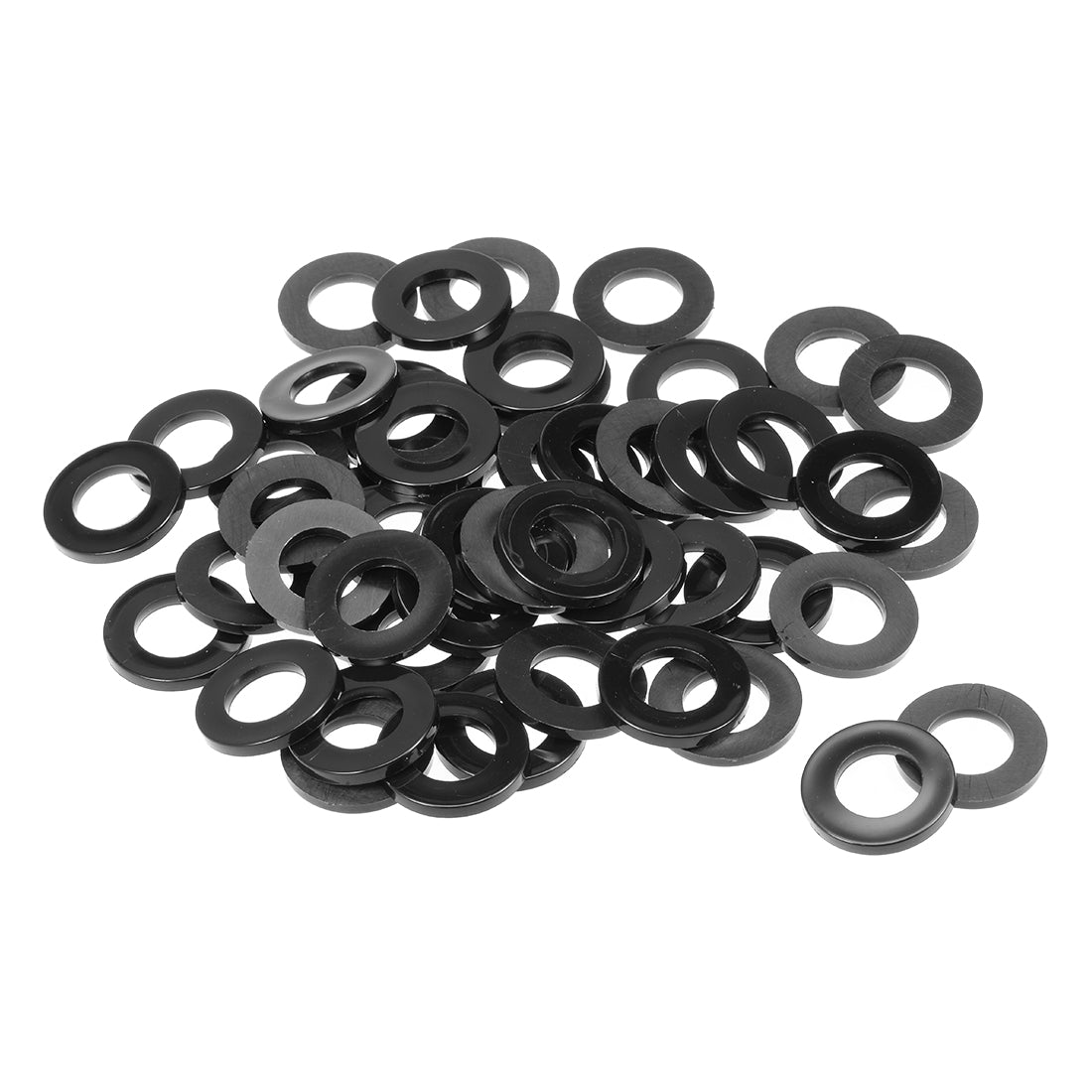 uxcell Uxcell Nylon Flat Washers for Screws Bolts 50PCS