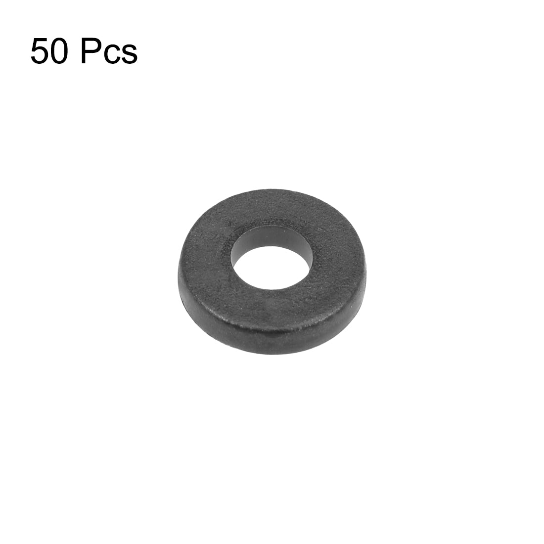 uxcell Uxcell Nylon Flat Washers for Screws Bolts 50PCS