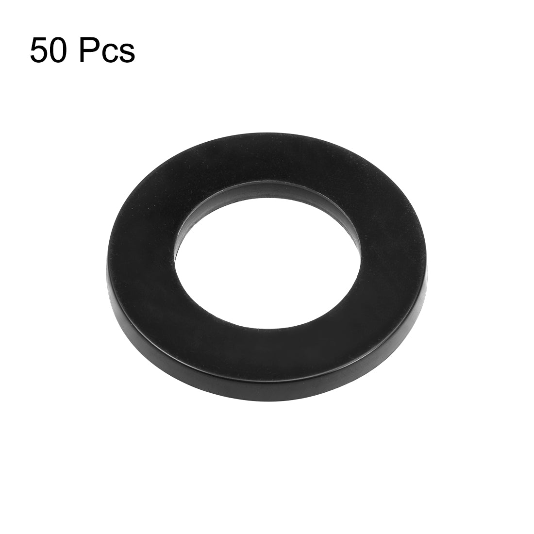 uxcell Uxcell Nylon Flat Washers for Screws Bolts 50PCS