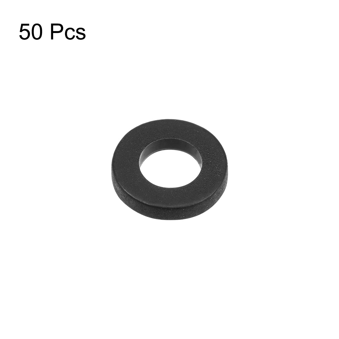 uxcell Uxcell Nylon Flat Washers for Screws Bolts 50PCS