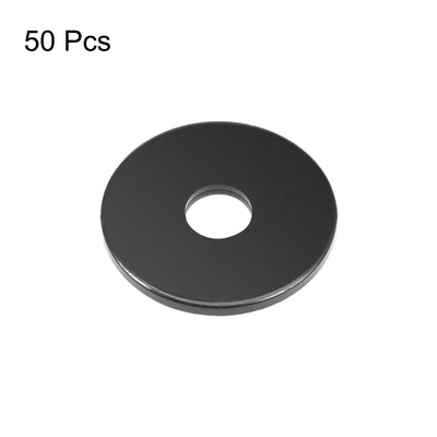 Harfington Uxcell Nylon Flat Washers for Screws Bolts 50PCS