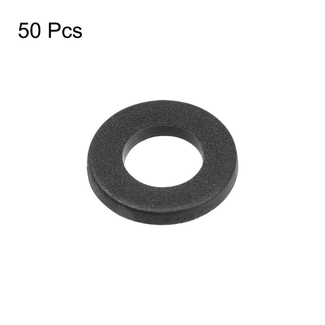 uxcell Uxcell Nylon Flat Washers for Screws Bolts 50PCS