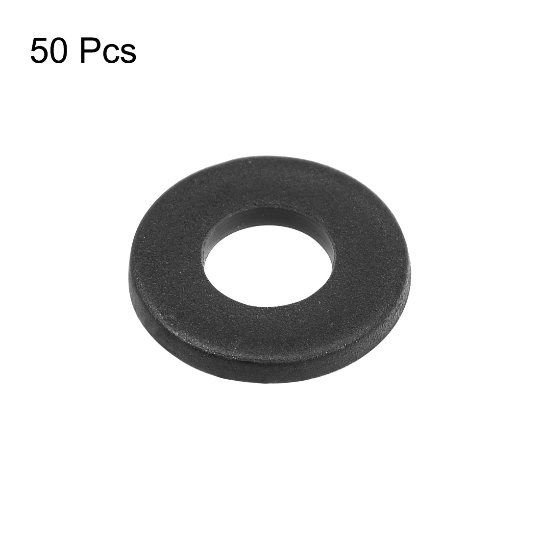 uxcell Uxcell Nylon Flat Washers for Screws Bolts 50PCS