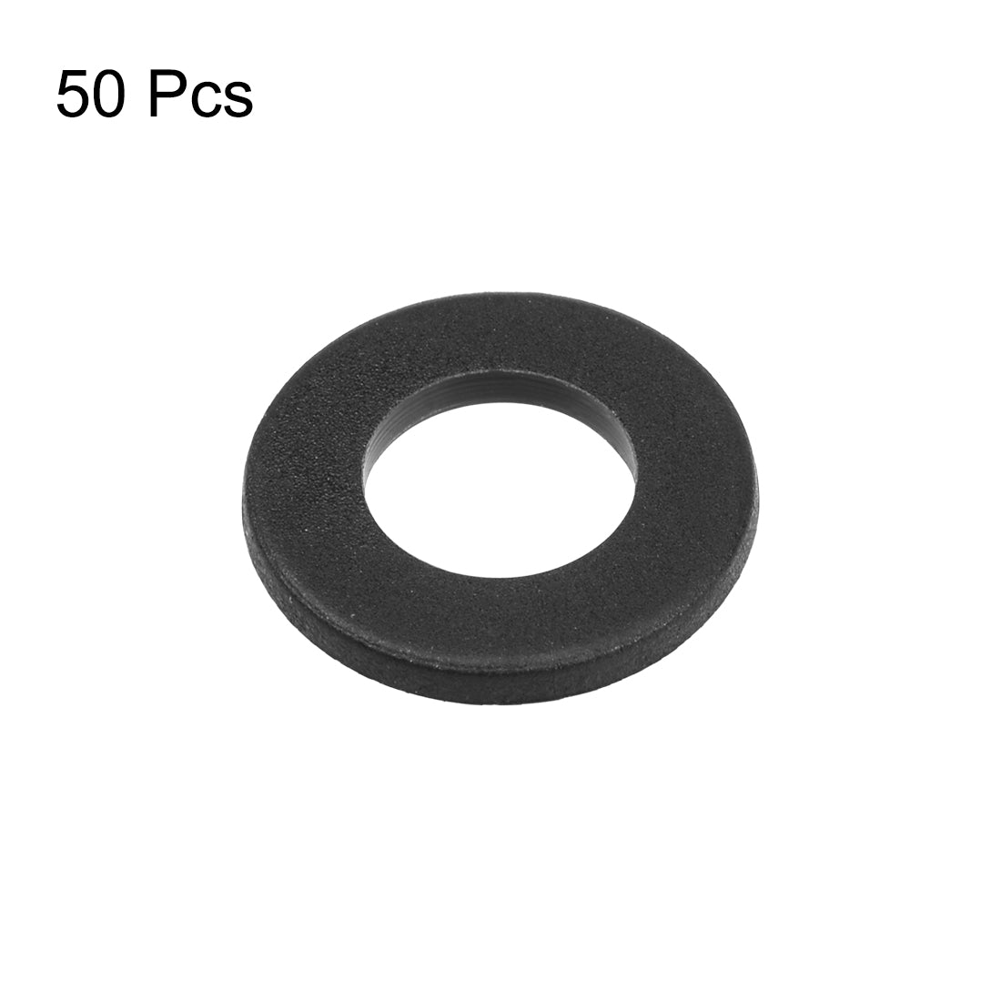 uxcell Uxcell Nylon Flat Washers for Screws Bolts 50PCS