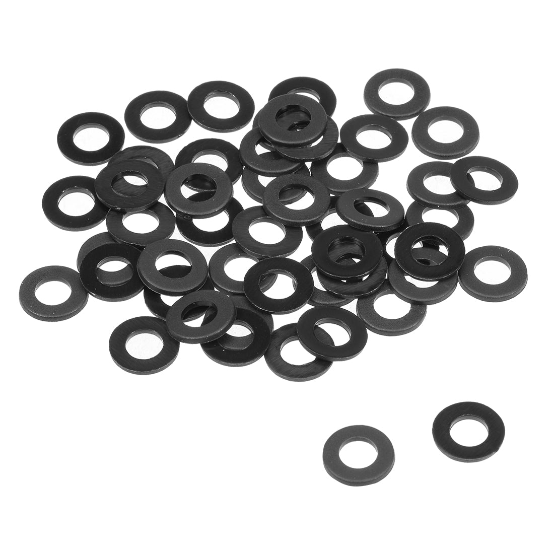 uxcell Uxcell Nylon Flat Washers for Screws Bolts 50PCS