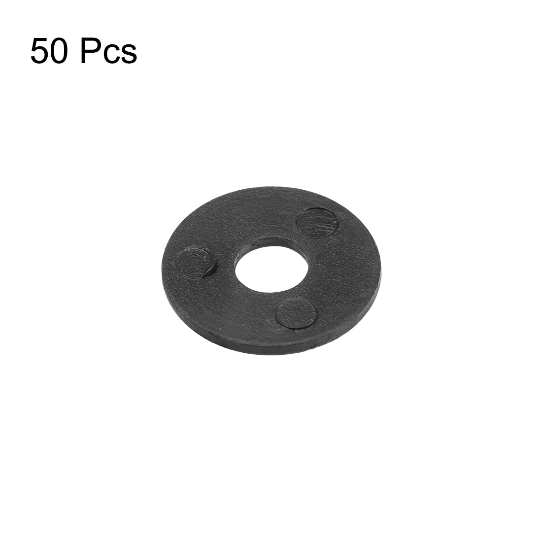 uxcell Uxcell Nylon Flat Washers for Screws Bolts 50PCS