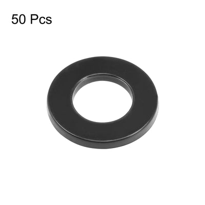 Harfington Uxcell Nylon Flat Washers for Screws Bolts 50PCS