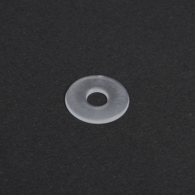 Harfington Uxcell White Nylon Flat Washers for Screws Bolts 50PCS