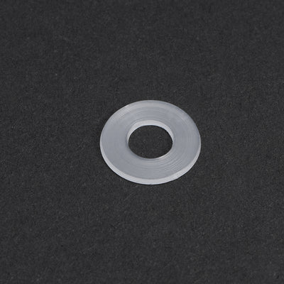 Harfington Uxcell White Nylon Flat Washers for Screws Bolts 200PCS