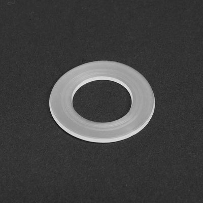 Harfington Uxcell White Nylon Flat Washers for Screws Bolts 50PCS