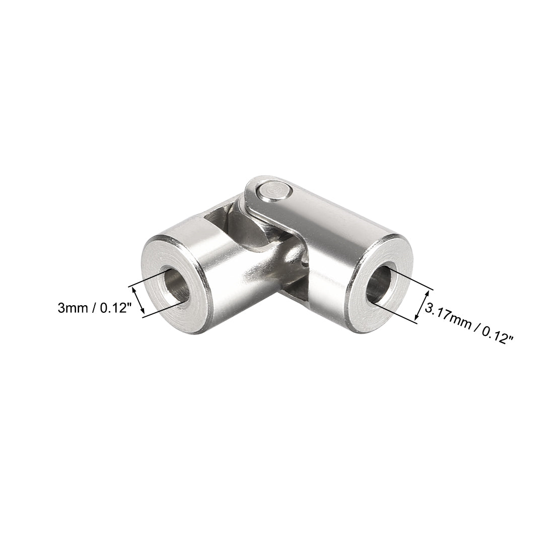 uxcell Uxcell drehbare Universal Wellenkupplung Verbindungskupplung L23XD9 2mm bis 3mm