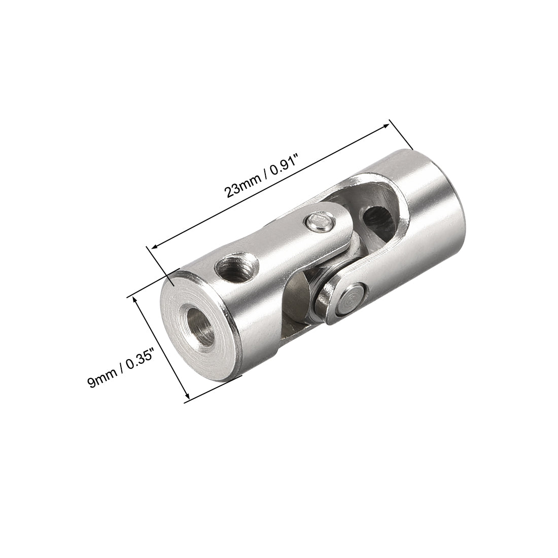 uxcell Uxcell drehbare Universal Wellenkupplung Verbindungskupplung L23XD9 2mm bis 3mm