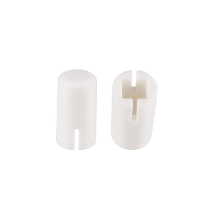 Harfington Uxcell 50Pcs Plastic 5x9mm Pushbutton Tactile Switch Caps Cover Keycaps White for 6x6x7.3mm Tact Switch