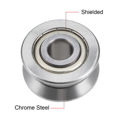 Harfington V-Groove Ball Bearing Guide Pulley Bearings