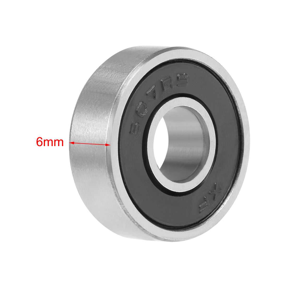 uxcell Uxcell Deep Groove Ball Bearing Double Sealed Chrome Steel P0 Z1 Metric Bearings