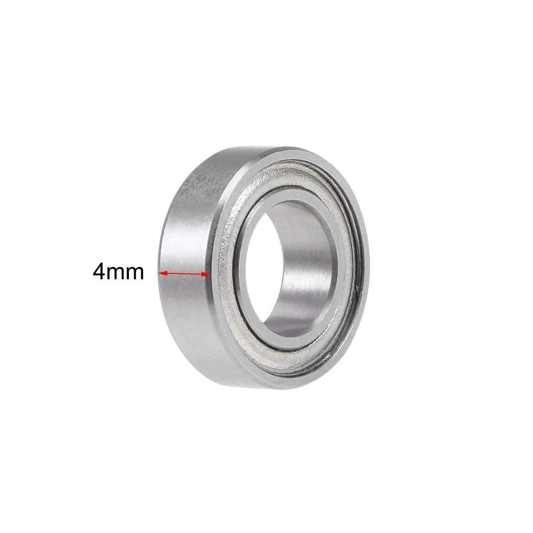 uxcell Uxcell Deep Groove Ball Bearings Metric Double Shield Chrome Steel P0 Z1