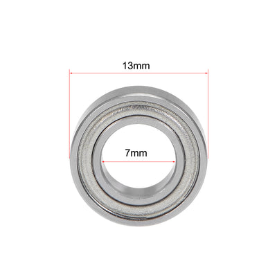 Harfington Uxcell Deep Groove Ball Bearings Metric Double Shield Chrome Steel P0 Z1