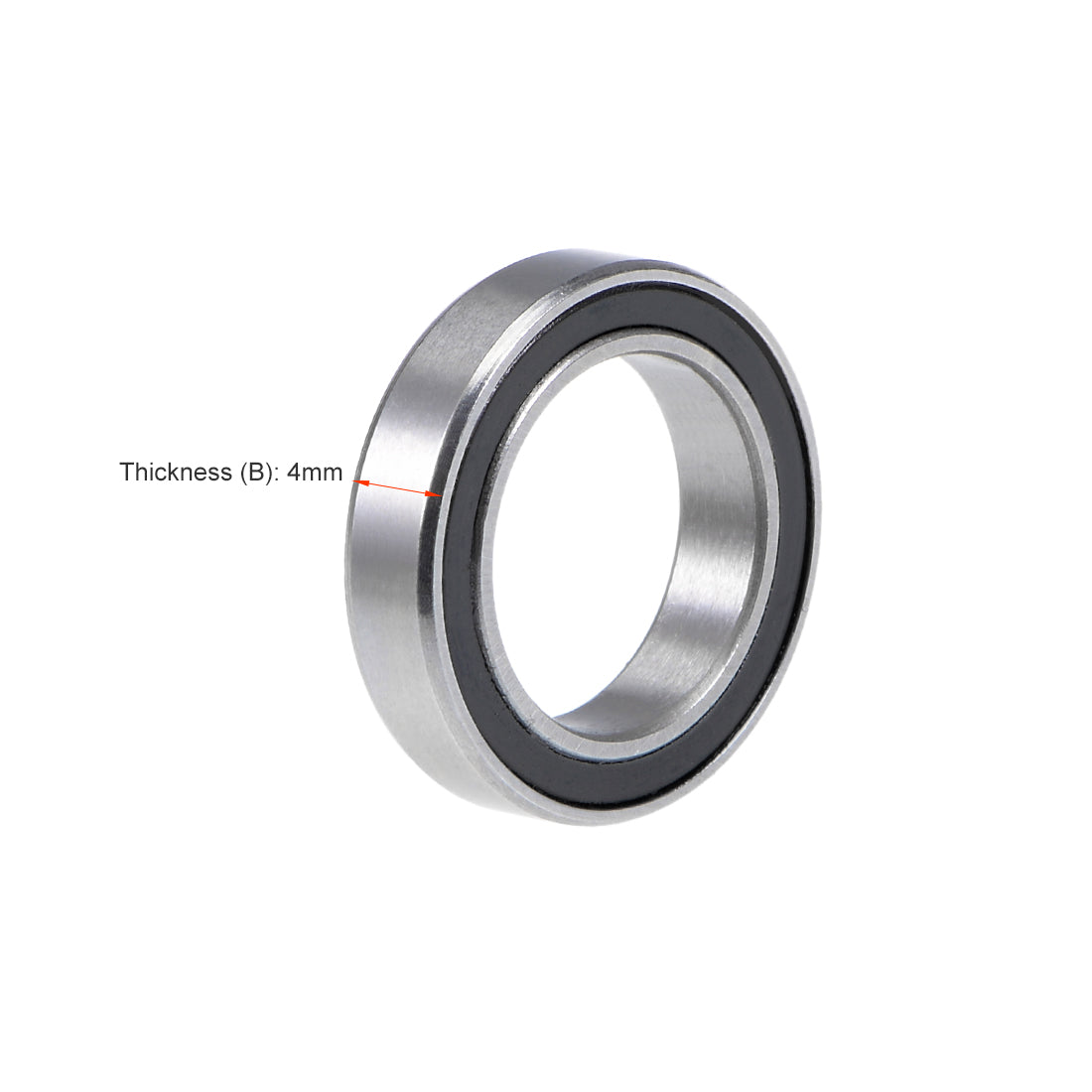 uxcell Uxcell Deep Groove Ball Bearings Thin Section Double Sealed Chrome Steel Z1