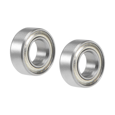 Harfington Uxcell Deep Groove Ball Bearings Metric Double Shield Chrome Steel P0 Z1