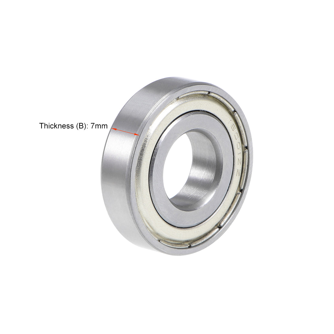 uxcell Uxcell Deep Groove Ball Bearing Double Shielded Chrome Metric Bearings P0 Z1