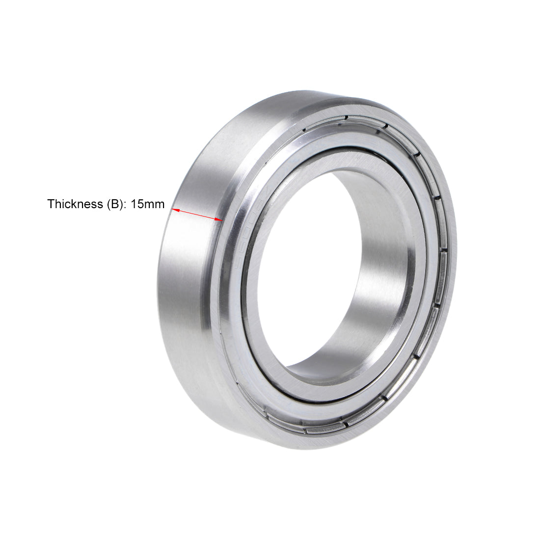 uxcell Uxcell Deep Groove Ball Bearings Double Shielded Stainless Steel