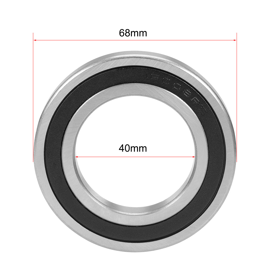 uxcell Uxcell Deep Groove Ball Bearings Metric Double Sealed Chrome Steel