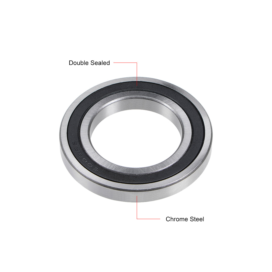 uxcell Uxcell Deep Groove Ball Bearings Metric Double Sealed Chrome Steel