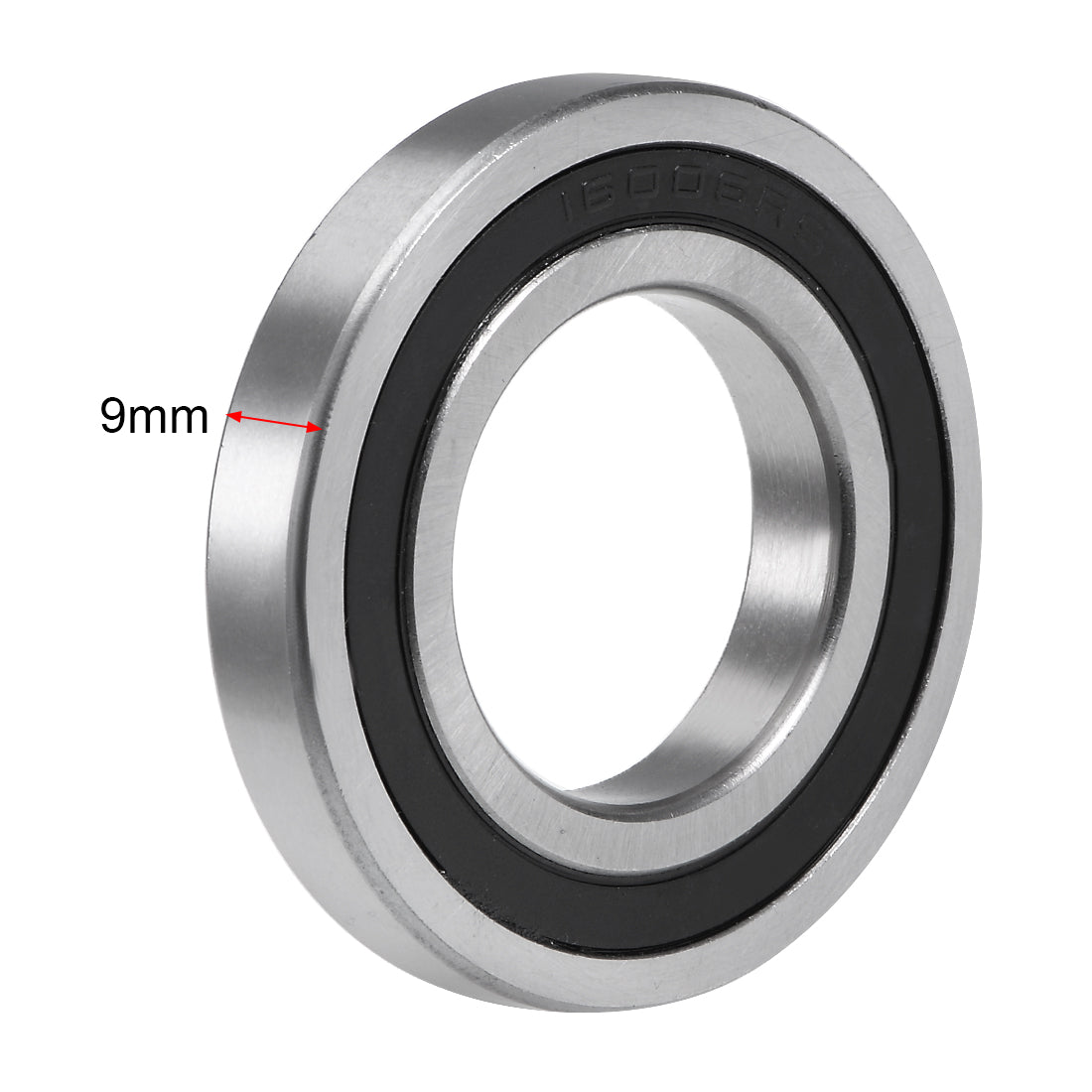 uxcell Uxcell Deep Groove Ball Bearing Double Sealed Chrome Steel Bearings