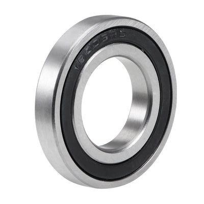 Harfington Uxcell Deep Groove Ball Bearing Double Sealed Chrome Steel Bearings