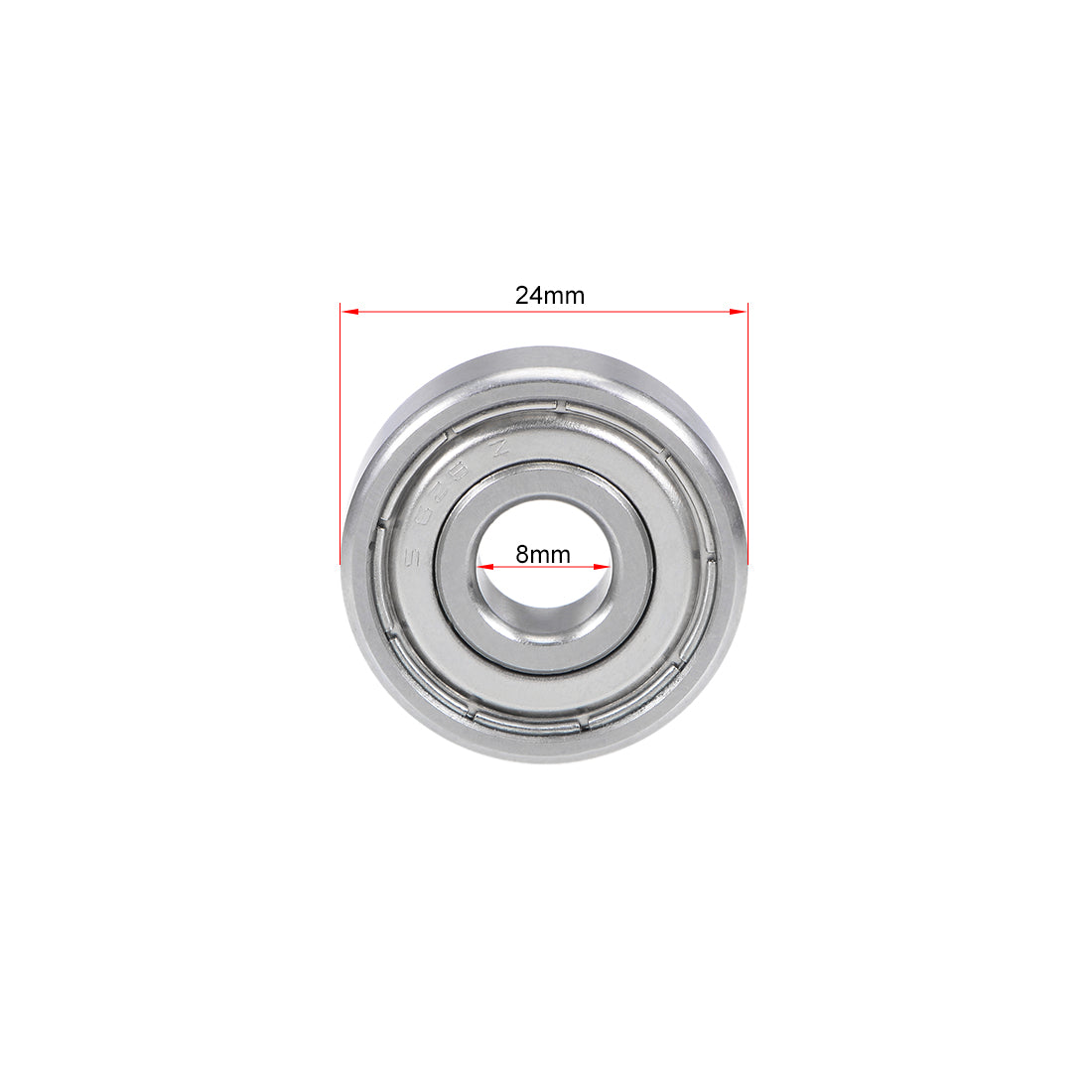 uxcell Uxcell Deep Groove Ball Bearings Double Shielded Stainless Steel