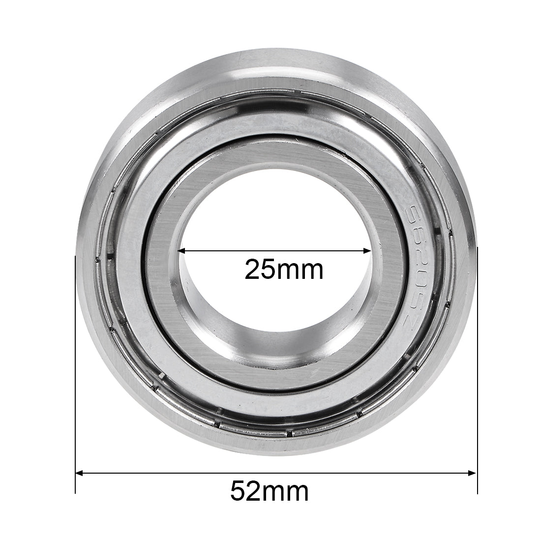 uxcell Uxcell Deep Groove Ball Bearings Double Shielded Stainless Steel