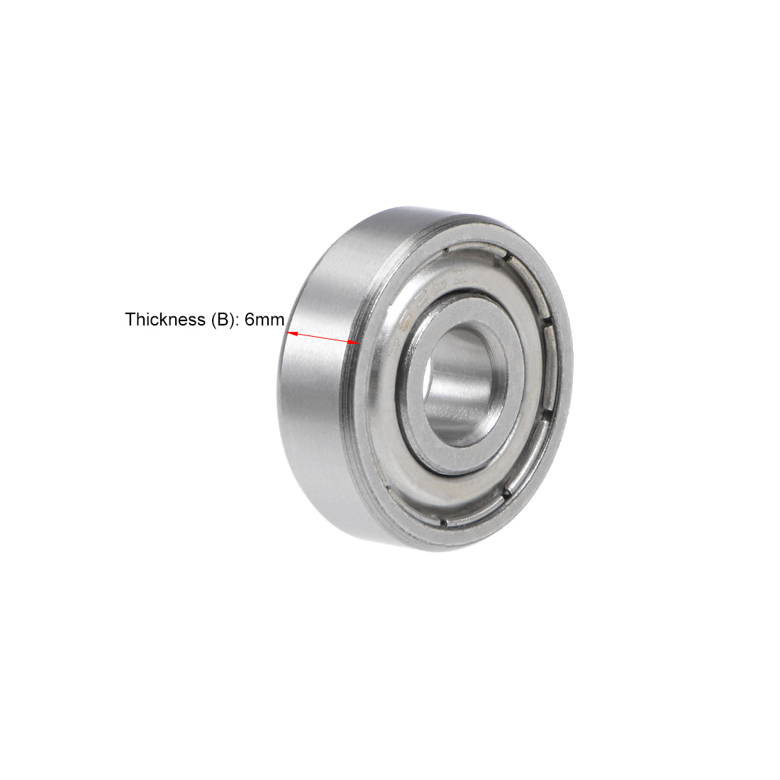 uxcell Uxcell Deep Groove Ball Bearings Double Shielded Stainless Steel