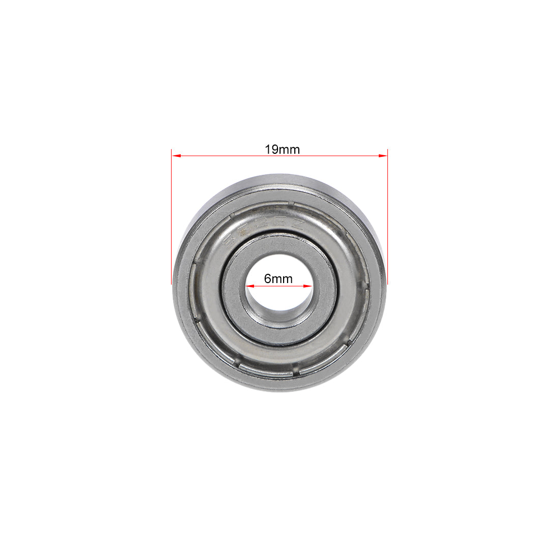 uxcell Uxcell Deep Groove Ball Bearings Double Shielded Stainless Steel