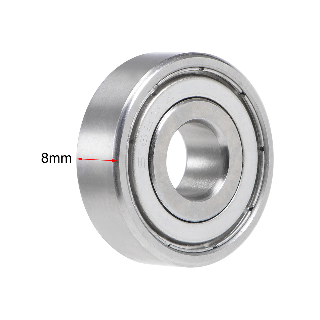 uxcell Uxcell Deep Groove Ball Bearings Double Shielded Stainless Steel