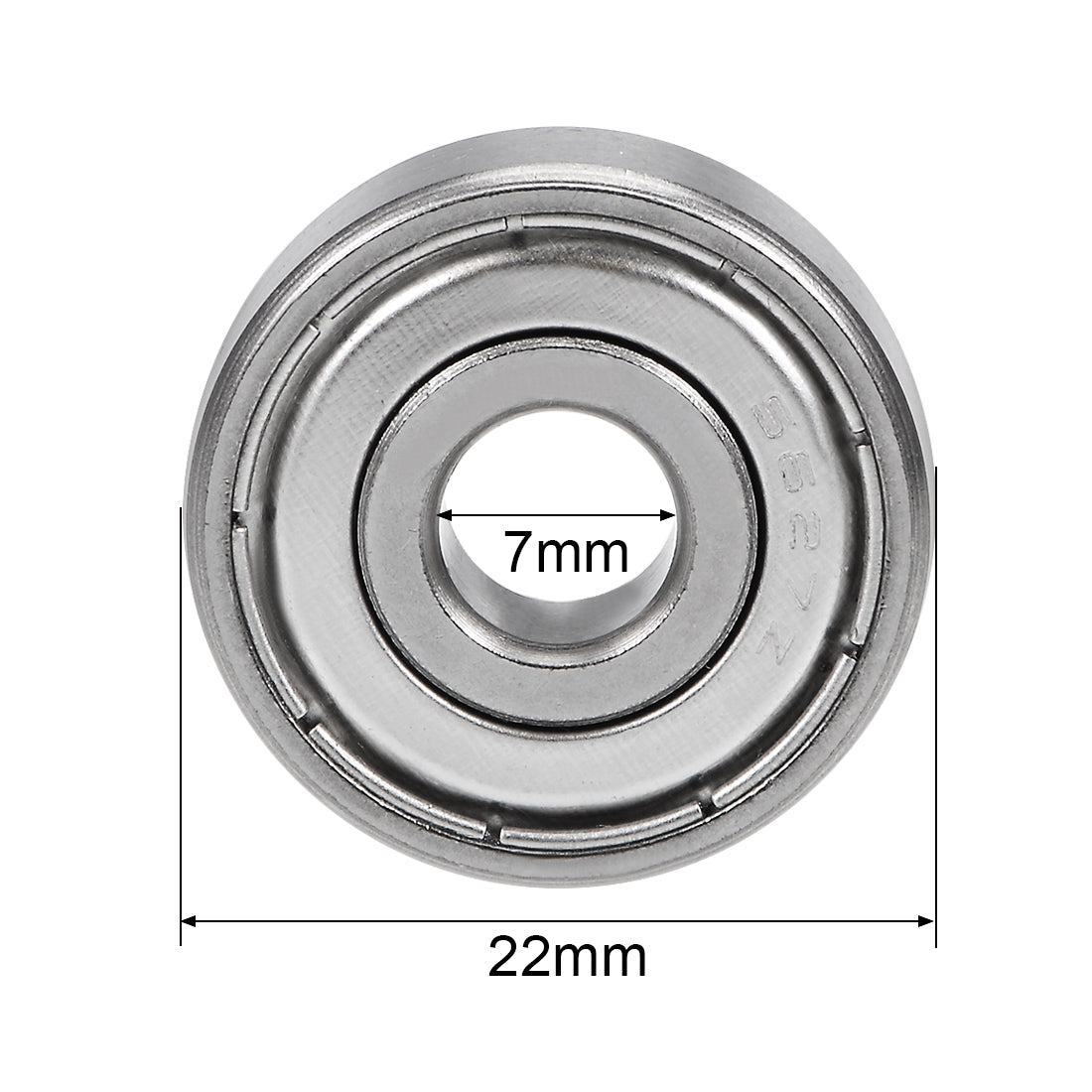 uxcell Uxcell Deep Groove Ball Bearings Double Shielded Stainless Steel