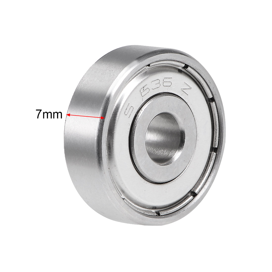 uxcell Uxcell Deep Groove Ball Bearings Double Shielded Stainless Steel