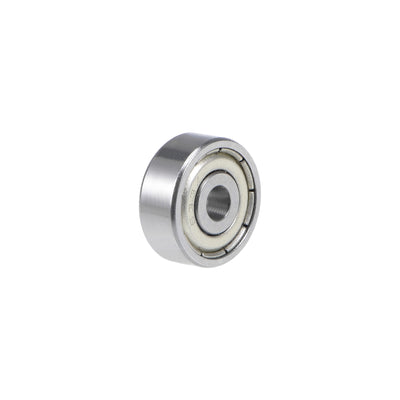 Harfington Uxcell Deep Groove Ball Bearings Metric Double Shielded Chrome Steel ABEC1 Z1